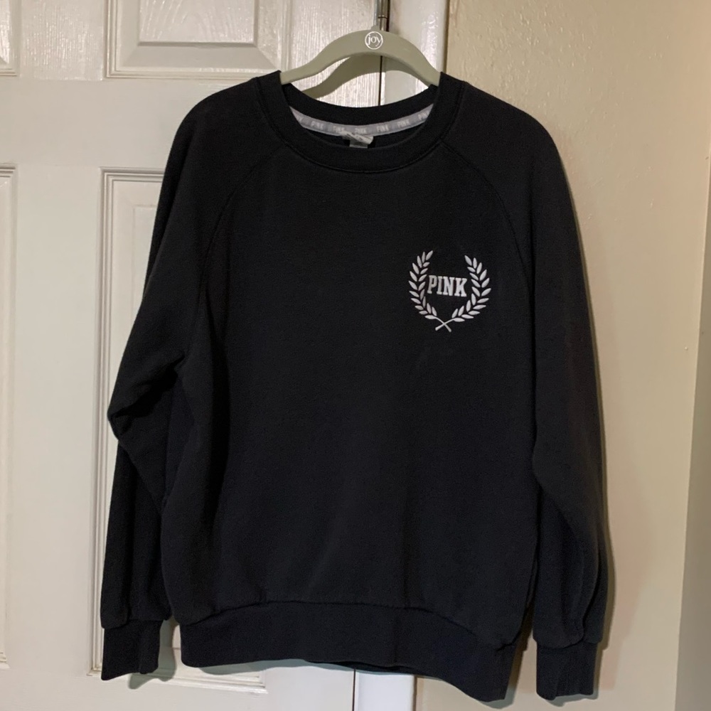 Pink Victoria’s Secret sweat shirt